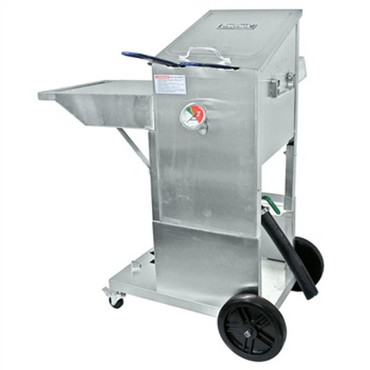 4 Gallon Bayou Classic Stainless Steel Deep Fryer With Cart