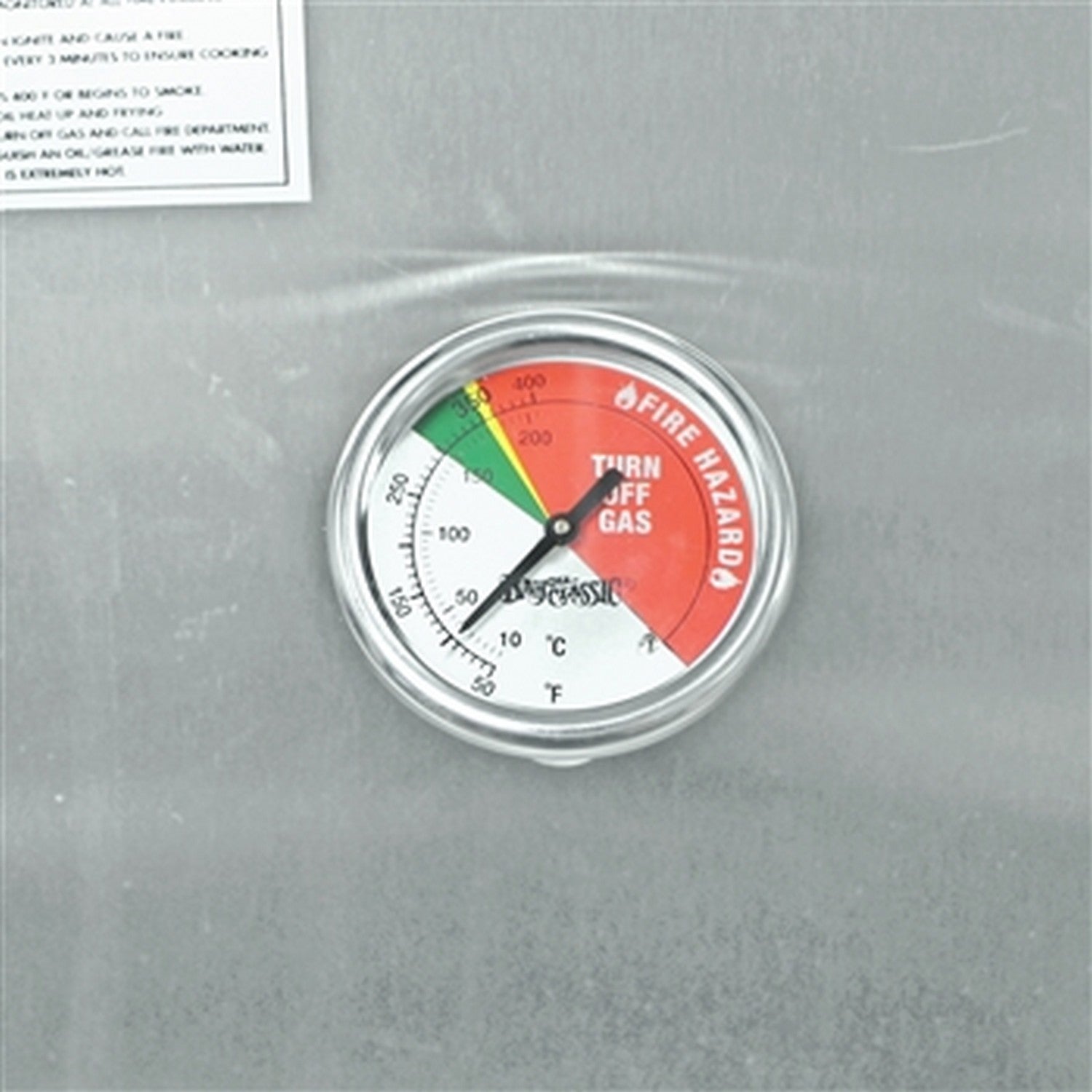 4 Gallon Bayou Classic Stainless Steel Deep Fryer With Cart - Temperature Gauge