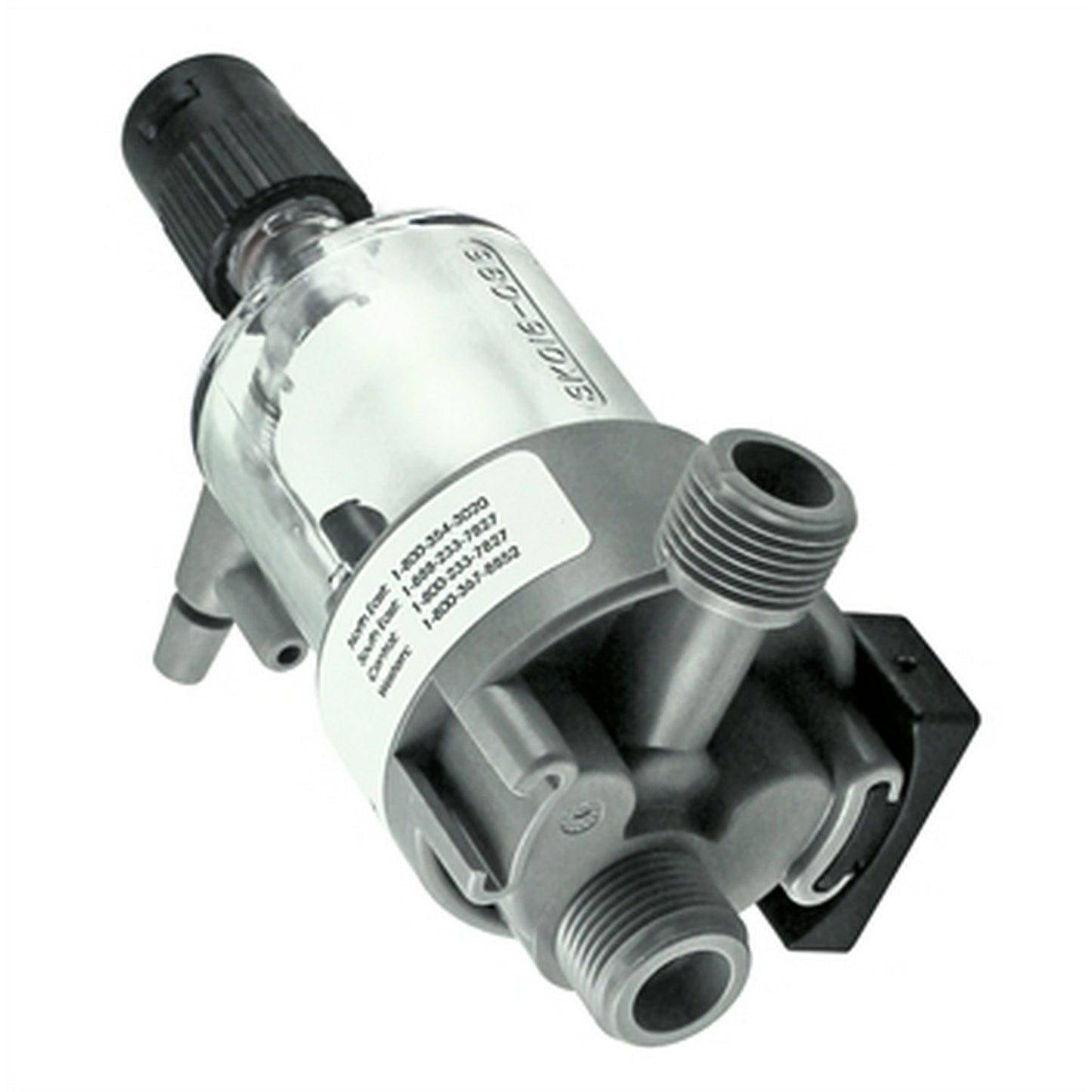 Micro Matic Plastic PRO-MAX Foam on Beer Detector (FOB) - 5/8" BSP - BAck & Bottom View