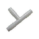 Micro Matic 5/16" Food Grade Plastic Barbed Hose Splicer Tee