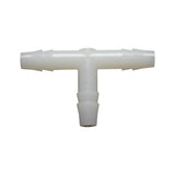 Micro Matic 1/4" Food Grade Plastic Barbed Hose Splicer Tee