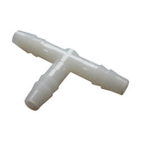 Micro Matic 1/4" Food Grade Plastic Barbed Hose Splicer Tee