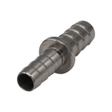 Micro Matic Stainless Steel Barbed Hose Splicer - 3/8" X 5/16"