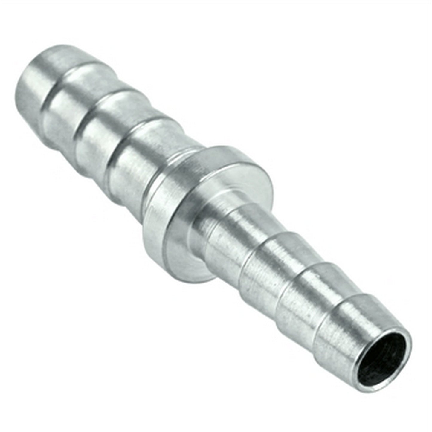 Micro Matic Stainless Steel Barbed Hose Splicer - 3/8" X 5/16"