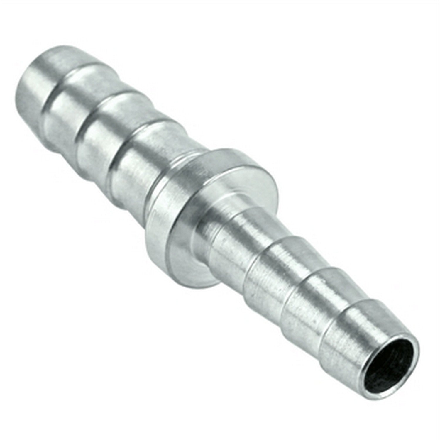 Micro Matic Stainless Steel Barbed Hose Splicer - 3/8" X 5/16"