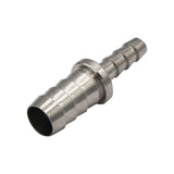 Micro Matic Stainless Steel Barbed Hose Splicer - 7/16" X 1/4"