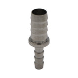 Micro Matic Stainless Steel Barbed Hose Splicer - 7/16" X 1/4"