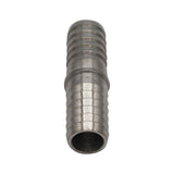 Micro Matic Stainless Steel Barbed Hose Splicer - 7/16"