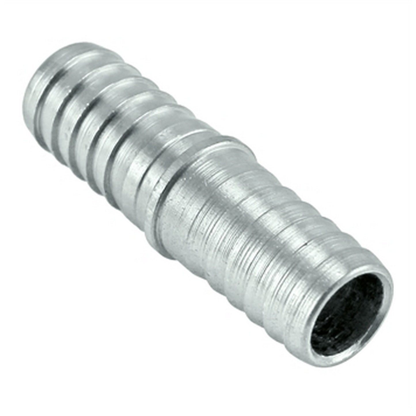 Micro Matic Stainless Steel Barbed Hose Splicer - 7/16"