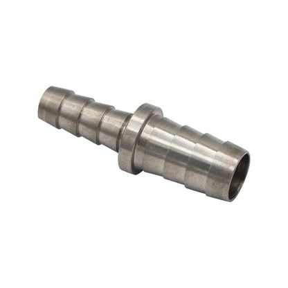 Micro Matic Stainless Steel Barbed Hose Splicer - 7/16" X 5/16"