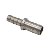 Micro Matic Stainless Steel Barbed Hose Splicer - 7/16" X 5/16"