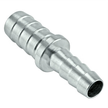 Micro Matic Stainless Steel Barbed Hose Splicer - 7/16" X 3/8"