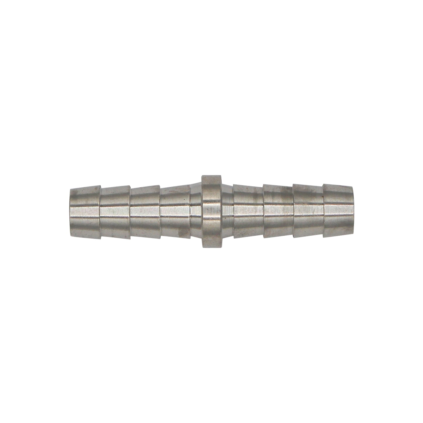 Micro Matic Stainless Steel Barbed Hose Splicer - 5/16"