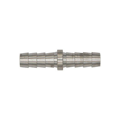 Micro Matic Stainless Steel Barbed Hose Splicer - 5/16"