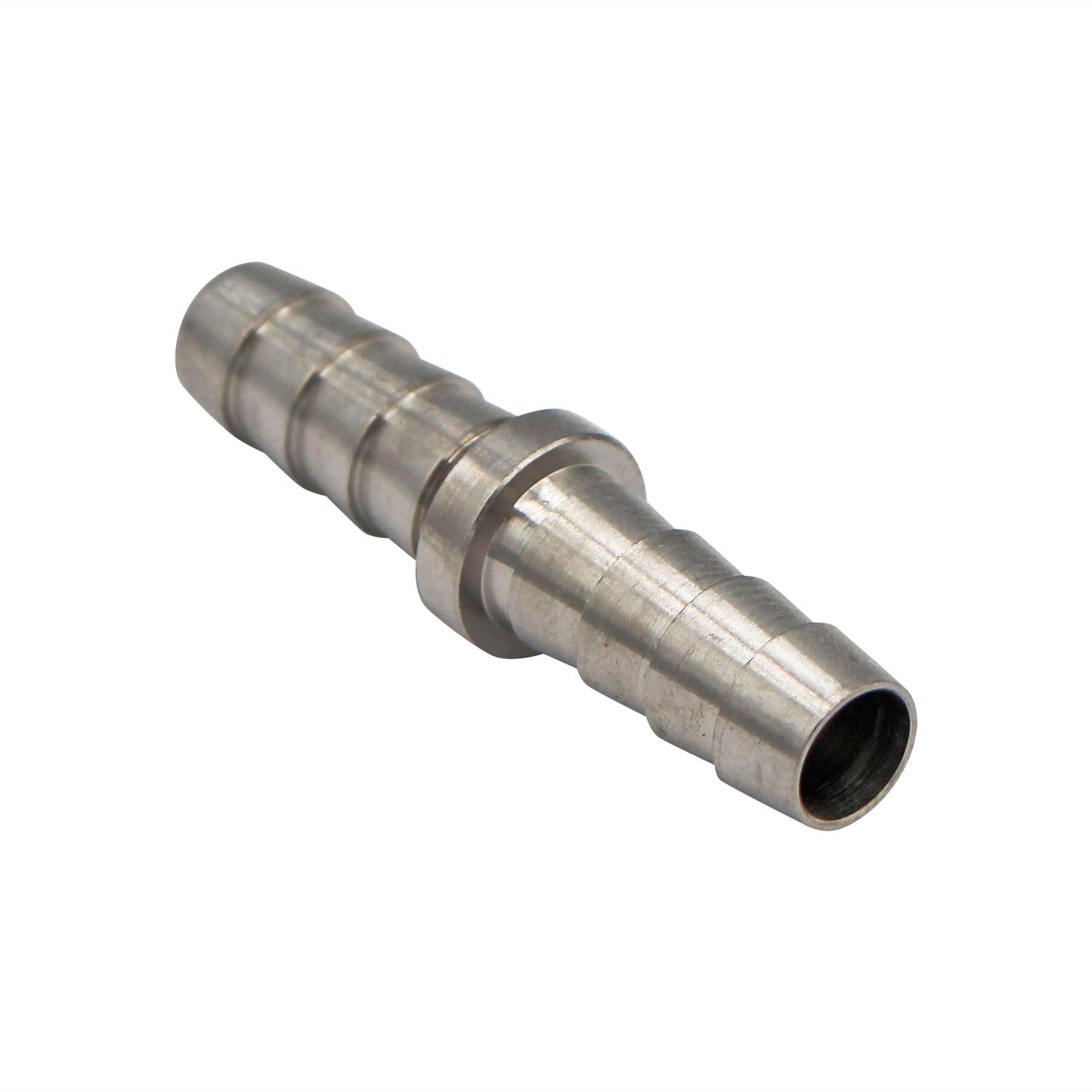 Micro Matic Stainless Steel Barbed Hose Splicer - 5/16"