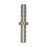 Micro Matic Stainless Steel Barbed Hose Splicer - 1/4" Barbs