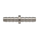 Micro Matic Stainless Steel Barbed Hose Splicer - 1/4" Barbs
