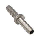 Micro Matic Stainless Steel Barbed Hose Splicer - 1/4" Barbs