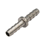 Micro Matic Stainless Steel Barbed Hose Splicer - 1/4" Barbs