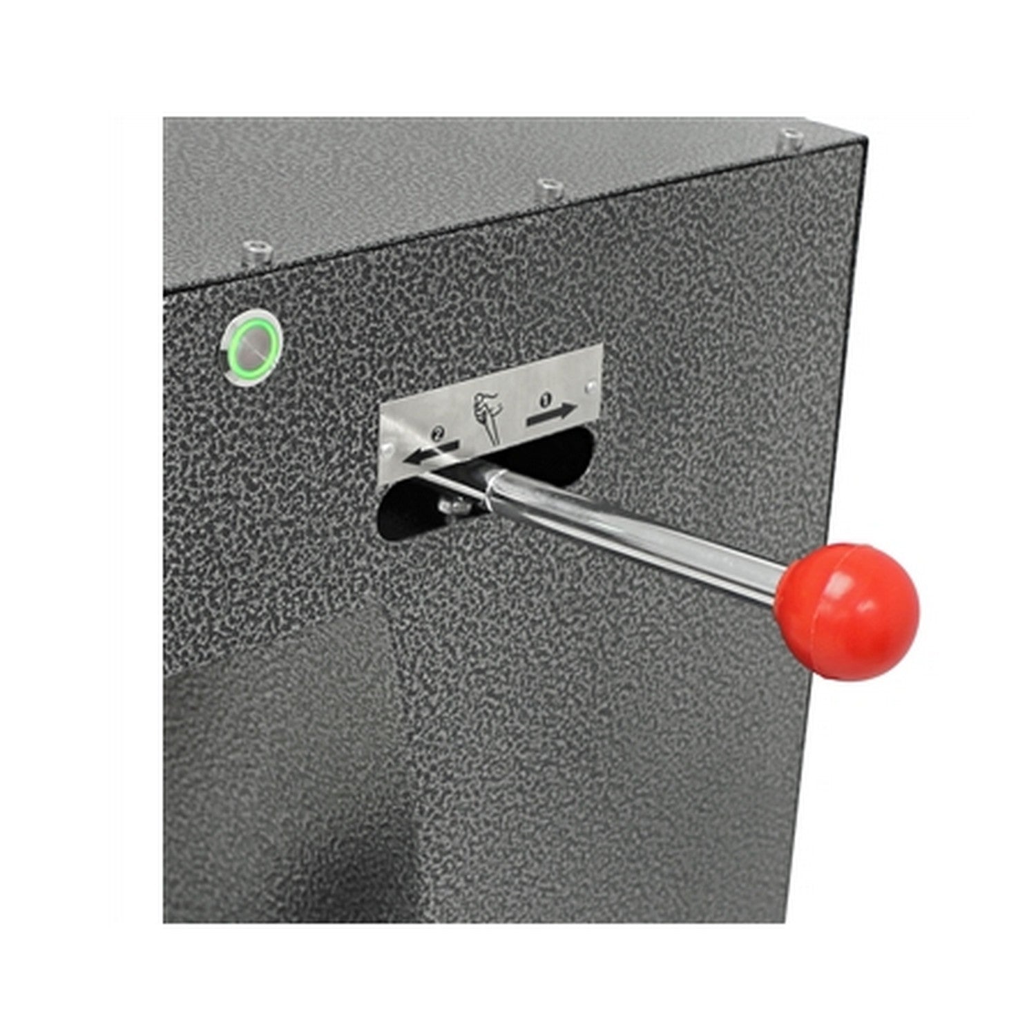Cannular Compact Bench Top Can Seamer - Side View