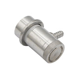 Kegland Stainless Steel Machined Ball Lock Gas Disconnect - 1/4" OD Barb