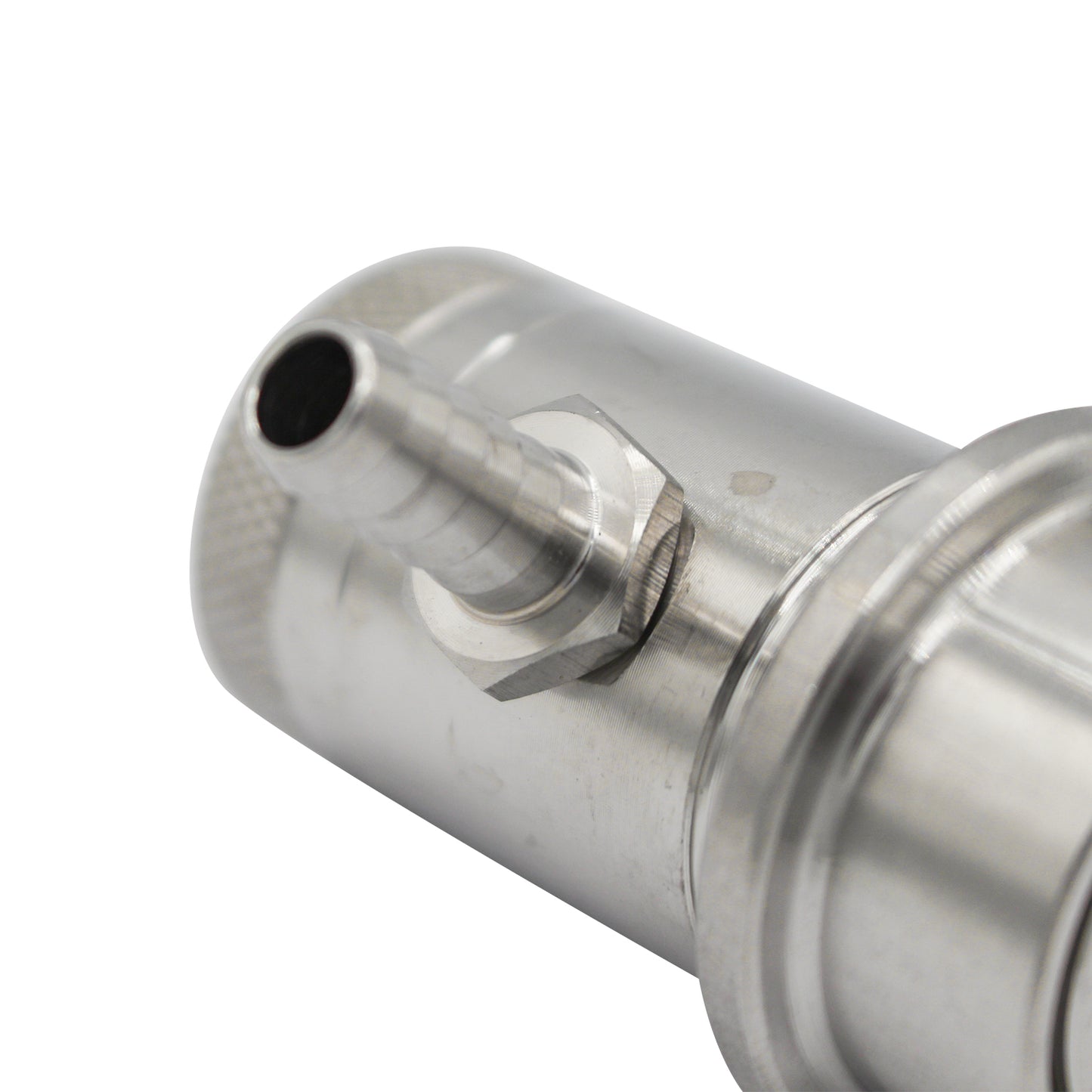 Kegland Stainless Steel Machined Ball Lock Gas Disconnect - 1/4" OD Barb