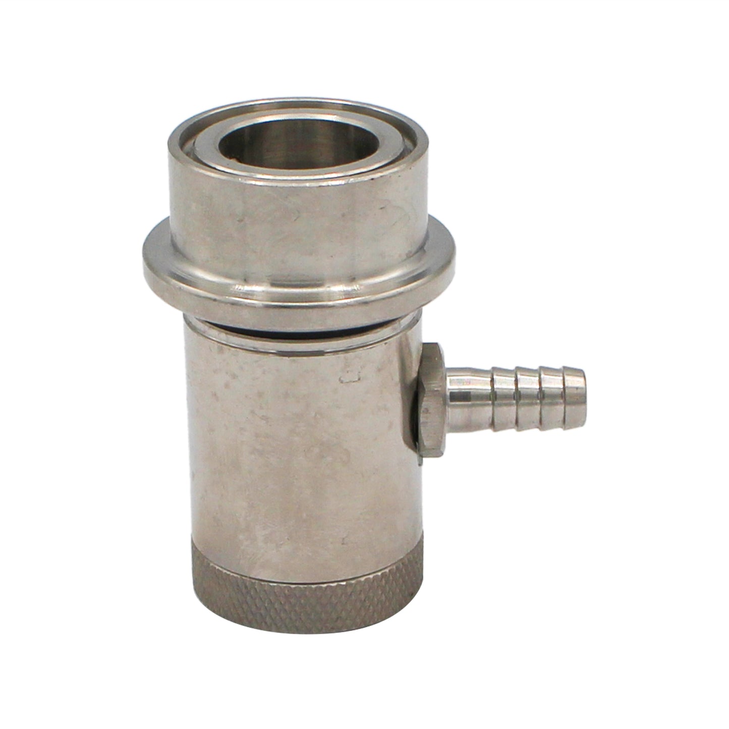 Kegland Stainless Steel Machined Ball Lock Liquid Disconnect - 1/4" OD Barb