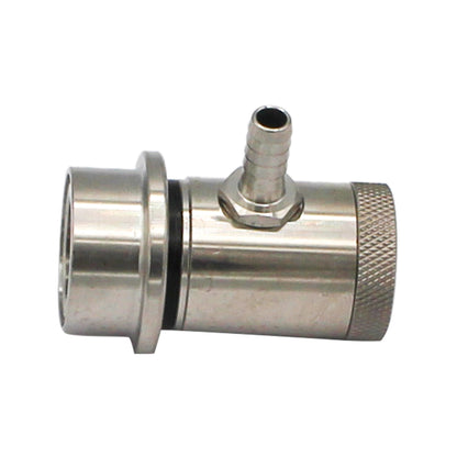 Kegland Stainless Steel Machined Ball Lock Liquid Disconnect - 1/4" OD Barb