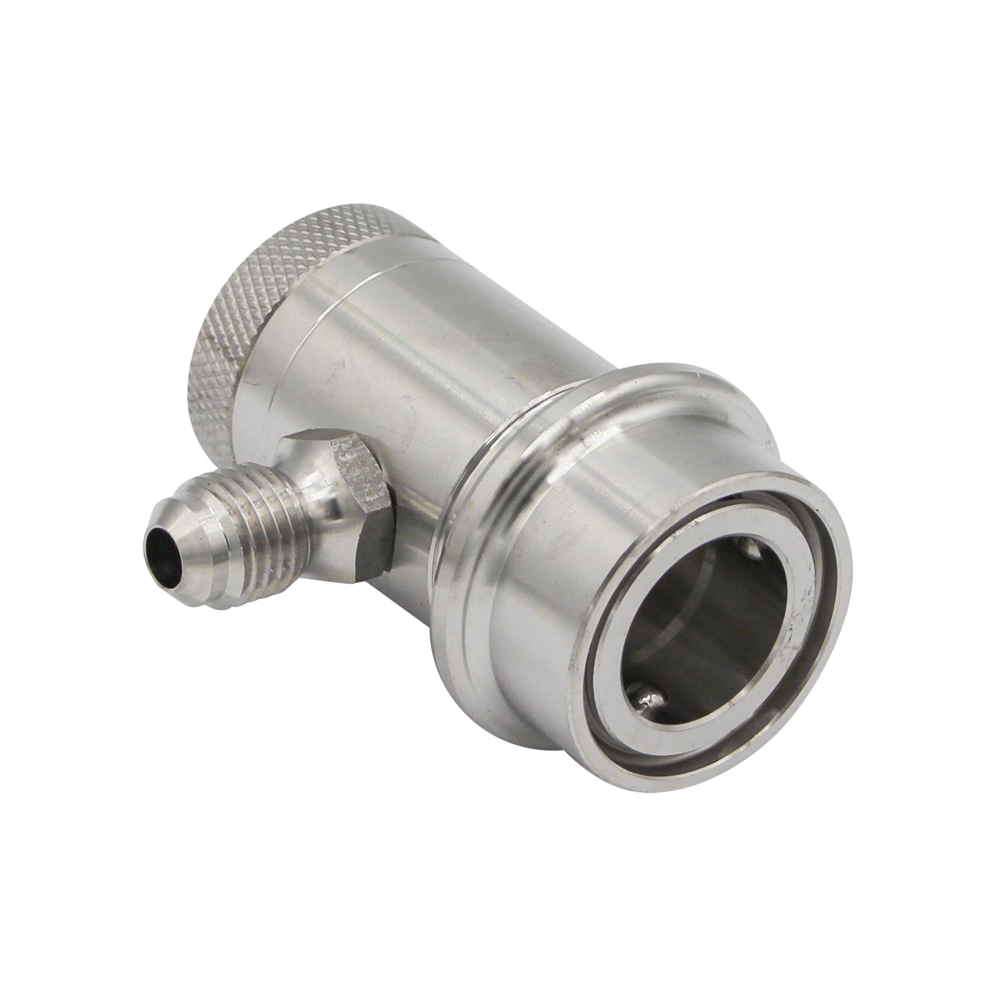 Kegland Stainless Steel Machined Ball Lock Gas Disconnect - 1/4" MFL