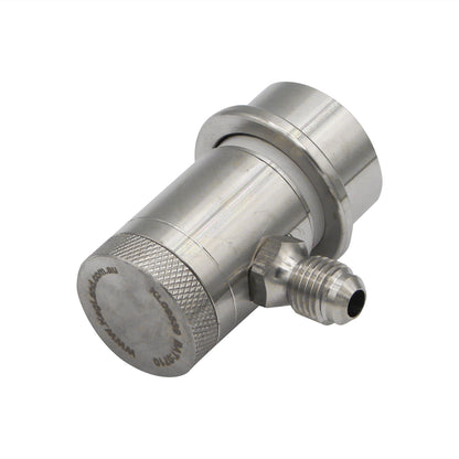 Kegland Stainless Steel Machined Ball Lock Gas Disconnect - 1/4" MFL