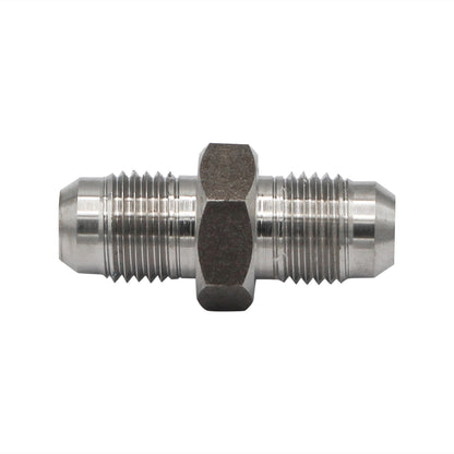 Stainless Steel Flared Union - 1/4" Male NPT x 1/4" Male NPT