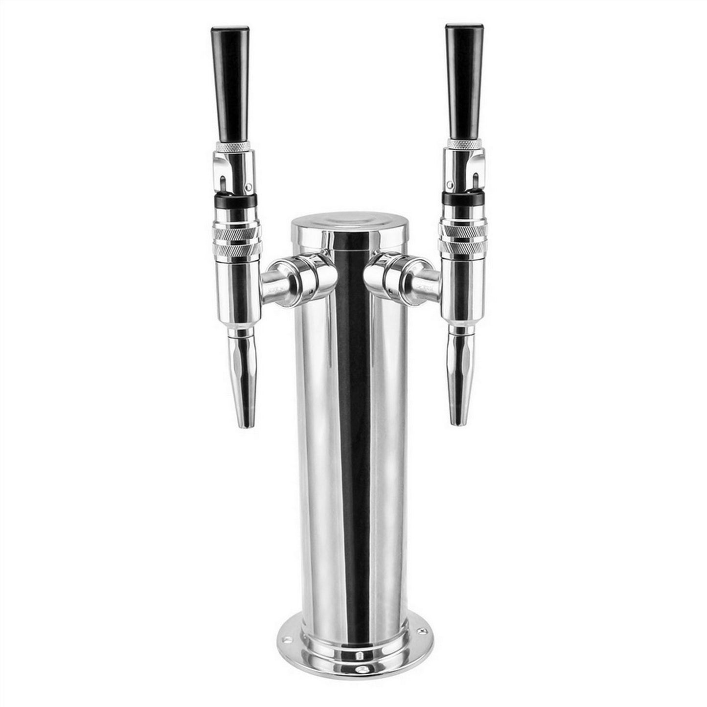 Stainless Steel Beer Tower - Double Stout Faucet (All SS)