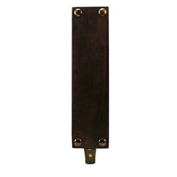 Antique Flat Wood Beer Tap Handle