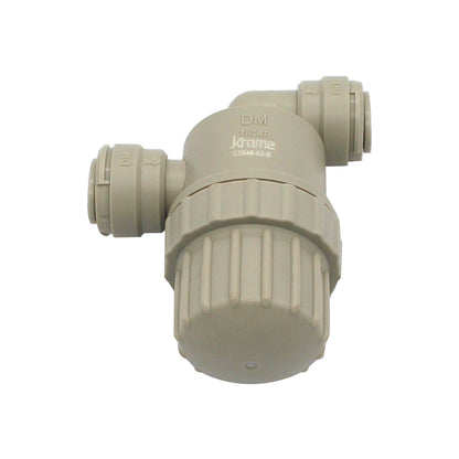 DM Fit Food Grade Plastic Push-In Filter - 3/8" (9.5mm)