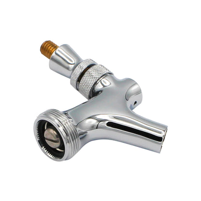 Chrome Plated Brass Creamer Beer Faucet