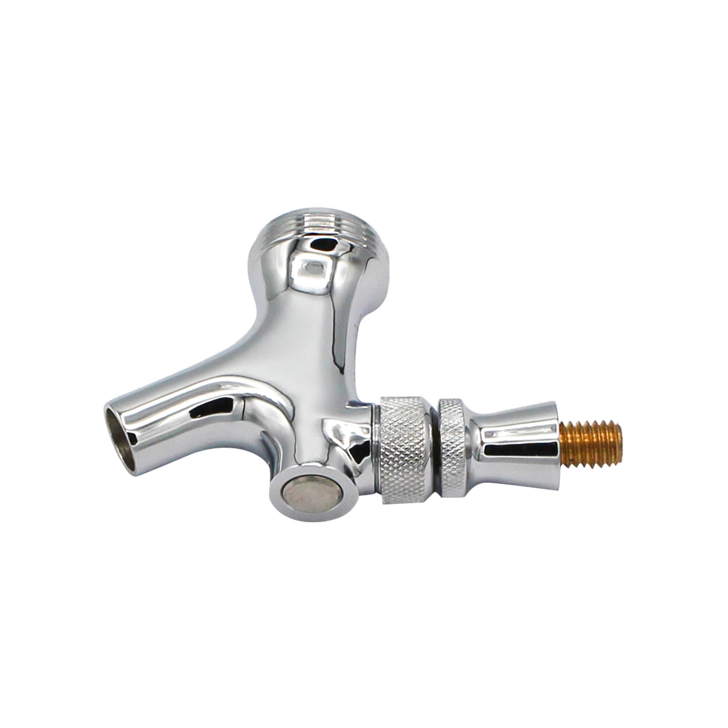 Chrome Plated Brass Creamer Beer Faucet