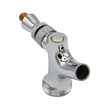 Chrome Plated Brass Creamer Beer Faucet