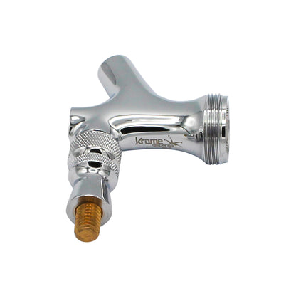 Chrome Plated Brass Creamer Beer Faucet