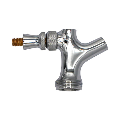 Chrome Plated Brass Creamer Beer Faucet
