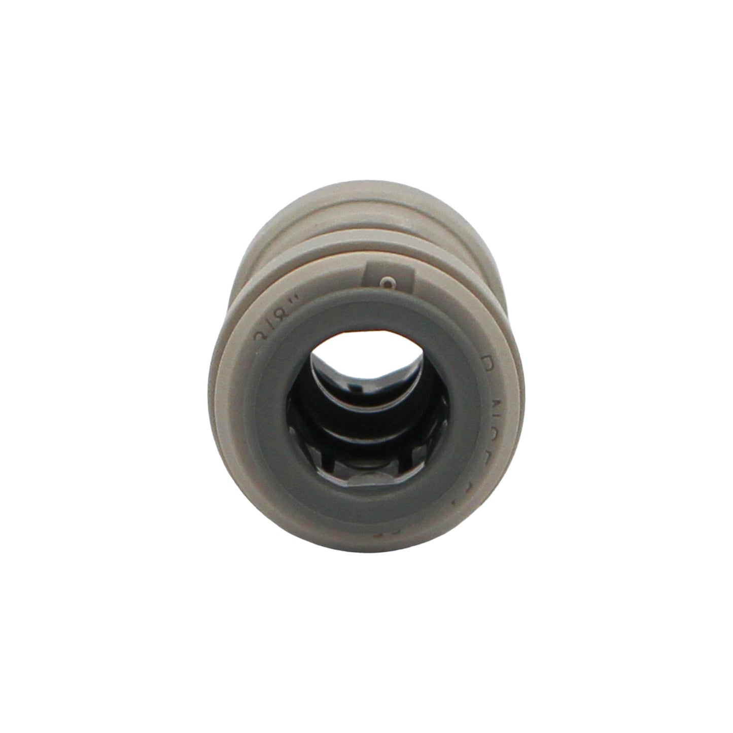 John Guest Food Grade Plastic (Push-In) Straight Connector - 3/8" (9.5mm)