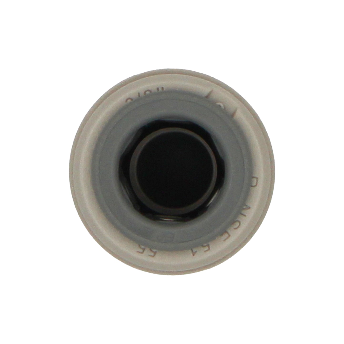 John Guest Food Grade Plastic (Push-In) Straight Connector - 3/8" (9.5mm)