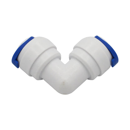 John Guest® Food Grade Plastic (Push-In) 90° Elbow - 3/8" (9.5mm)