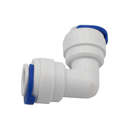 John Guest® Food Grade Plastic (Push-In) 90° Elbow - 3/8" (9.5mm)