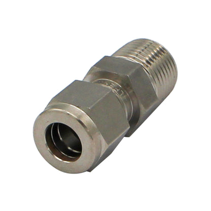 Stainless Steel Fitting - 3/8" Male NPT X 3/8" Compression