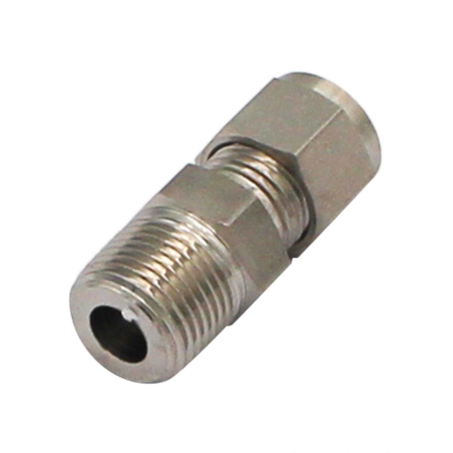 Stainless Steel Fitting - 3/8" Male NPT X 3/8" Compression