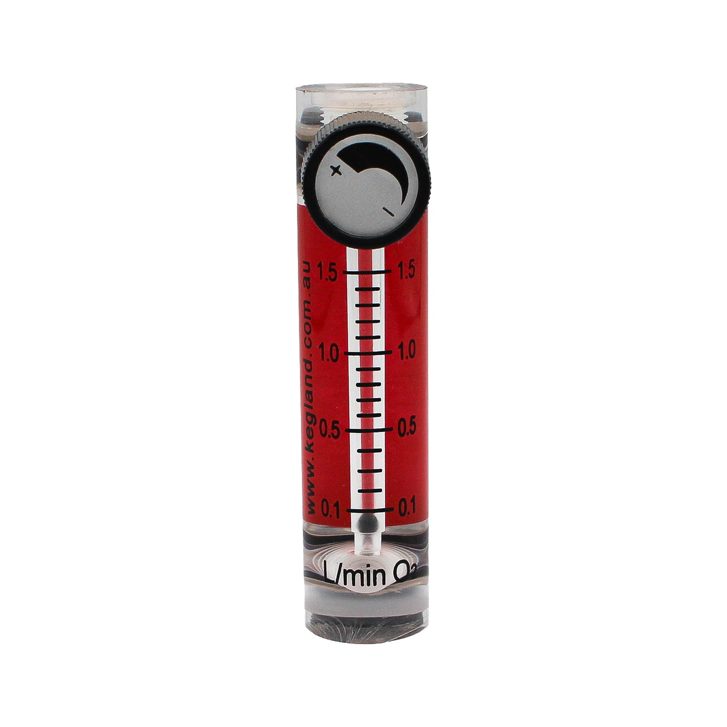 Kegland Duotight Food Grade Plastic (Push-In) Oxygen Flow Meter - 5/16" (8mm) -  Canuck Homebrew Supply, Canada