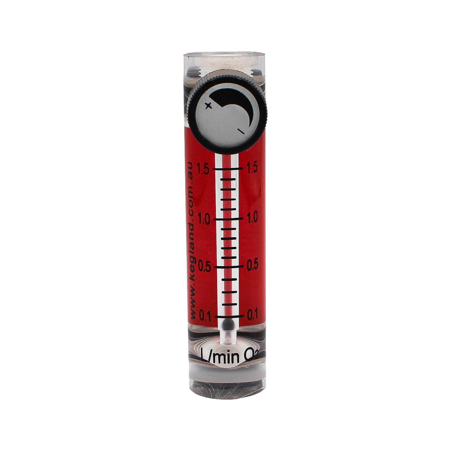 Kegland Duotight Food Grade Plastic (Push-In) Oxygen Flow Meter - 5/16" (8mm) -  Canuck Homebrew Supply, Canada