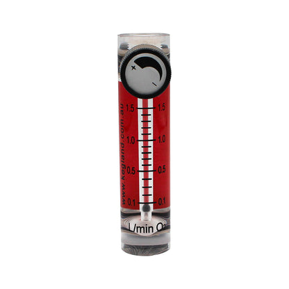 Kegland Duotight Food Grade Plastic (Push-In) Oxygen Flow Meter - 5/16" (8mm) -  Canuck Homebrew Supply, Canada