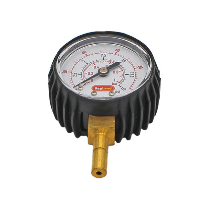 Kegland Duotight (Push-In) Pressure Gauge - 5/16" OD - 0-15 PSI -  Canuck Homebrew Supply, Canada