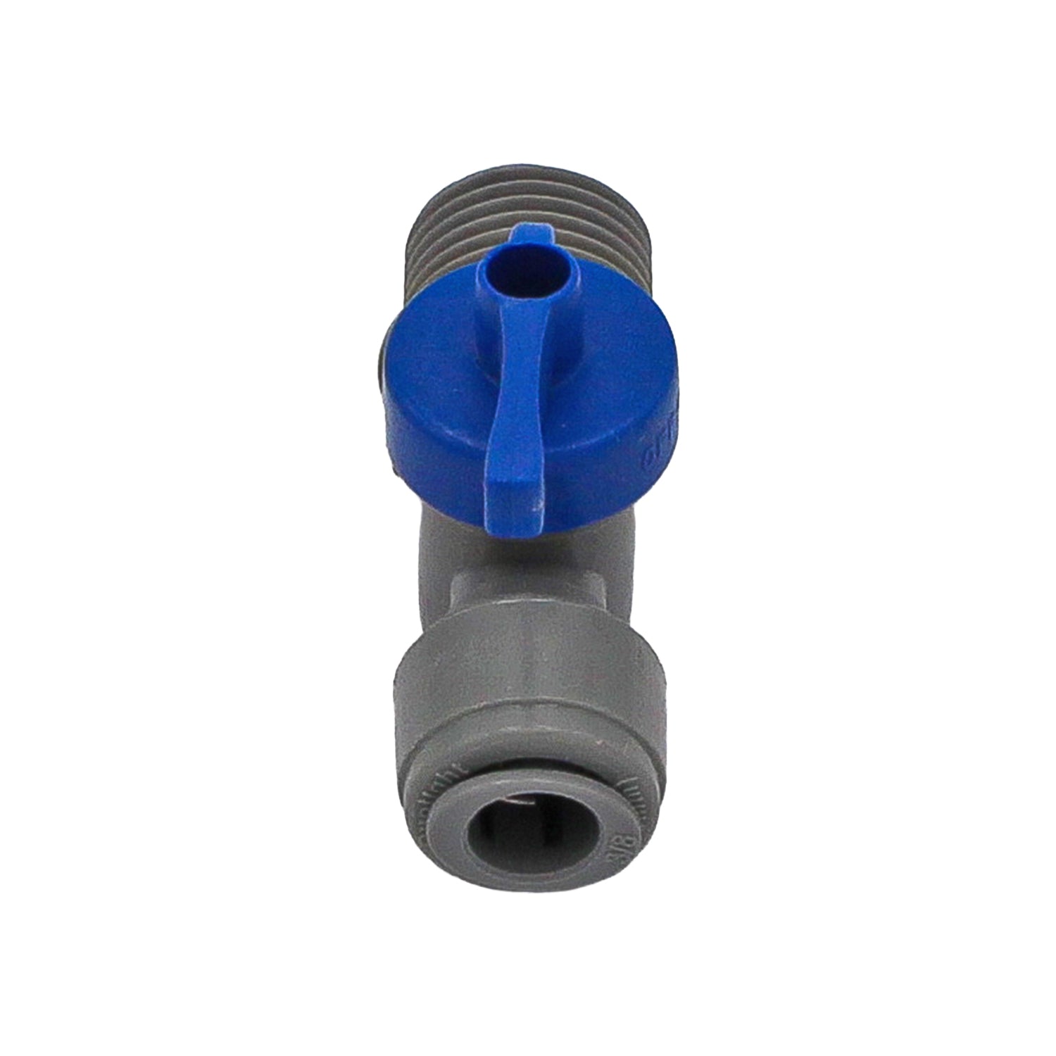 Kegland Duotight Food Grade Plastic (Push-In) Shut Off Valve - 1/2" Male NPT x 3/8" (9.5mm) -  Canuck Homebrew Supply, Canada
